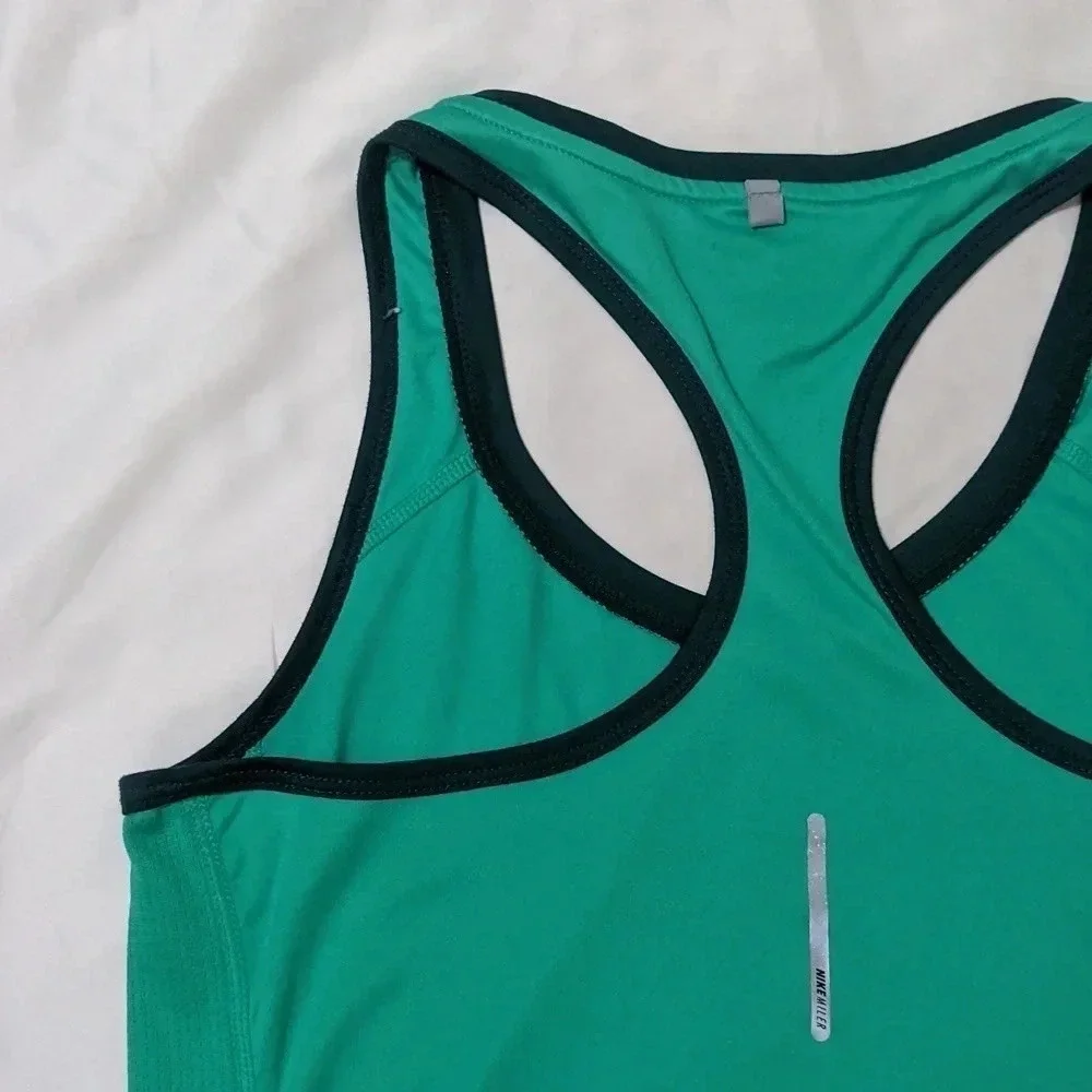 Nike Running Dry Fit Tank Top, Color Green Size S